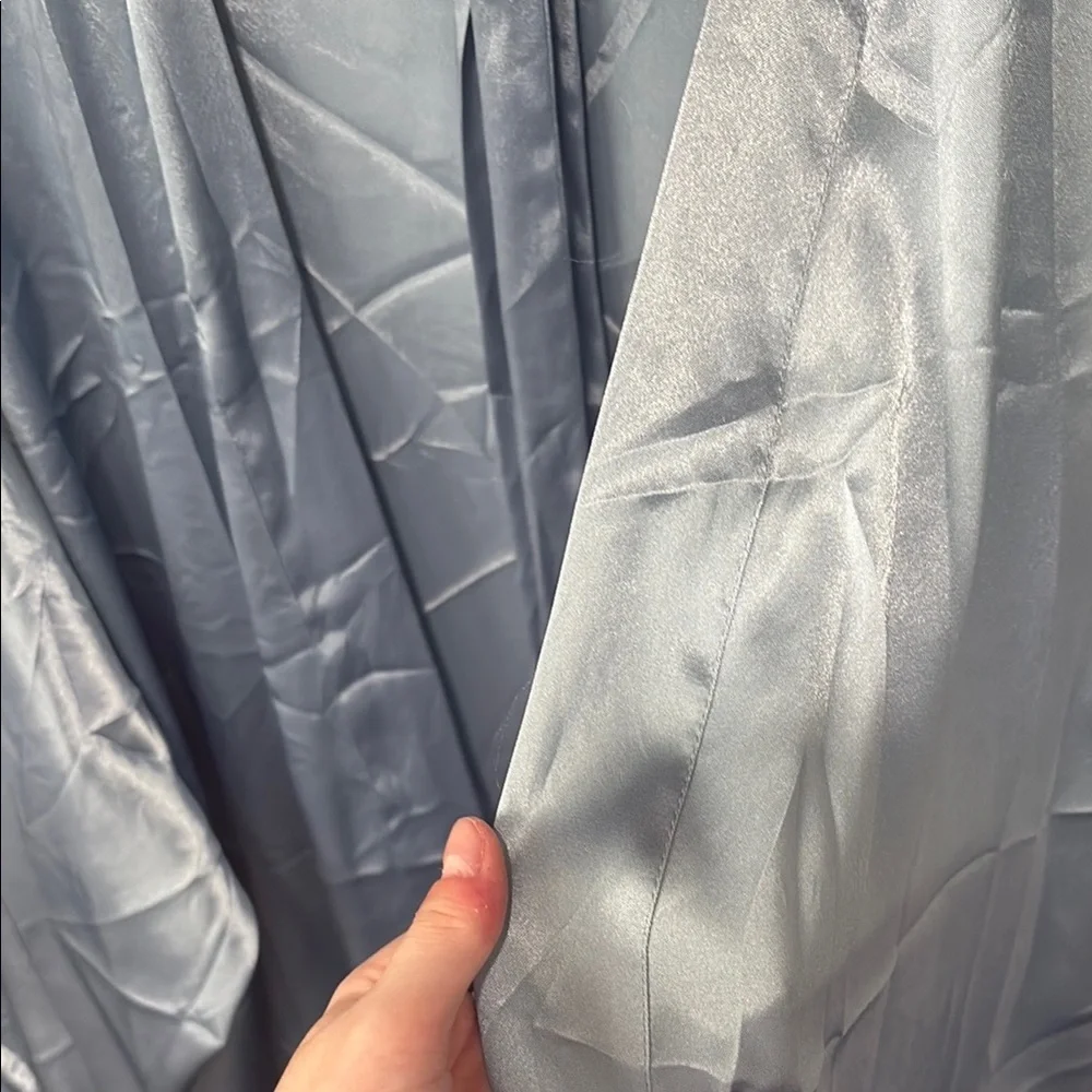 Women's Light Blue Kimono Jacket - Picture 2 of 5